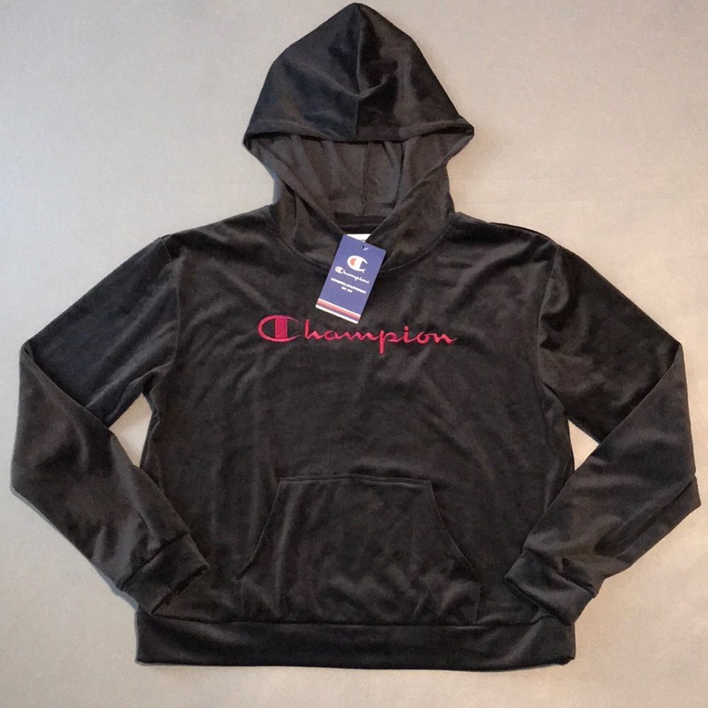 NWT Champion Velour Hoodie